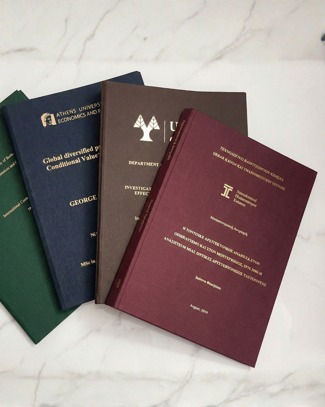 Encadernação em Capa dura